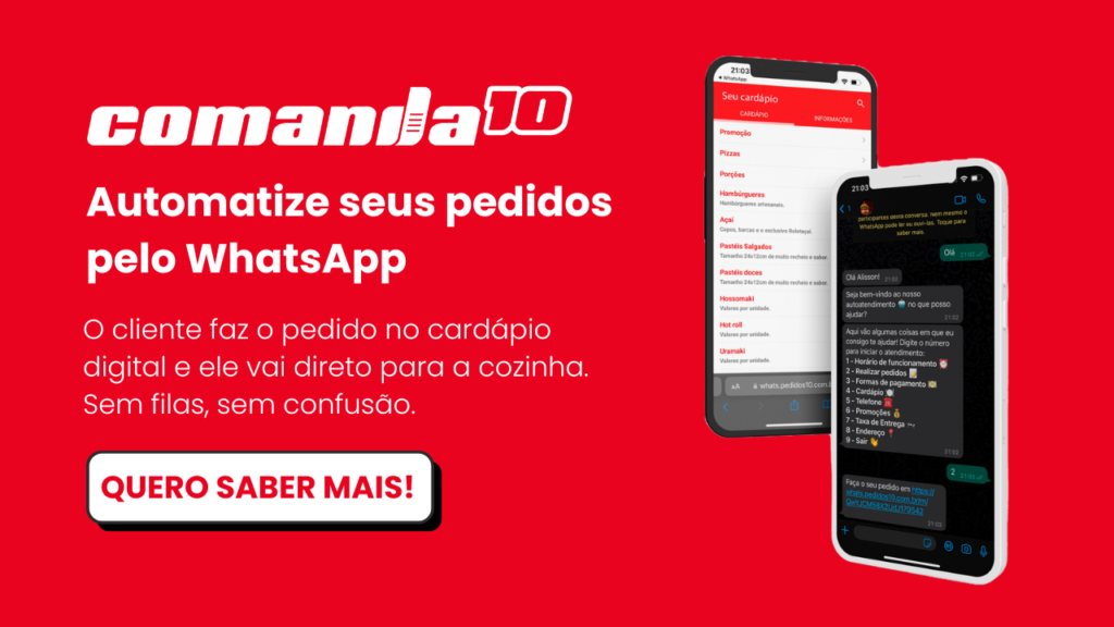 sistema comanda 10